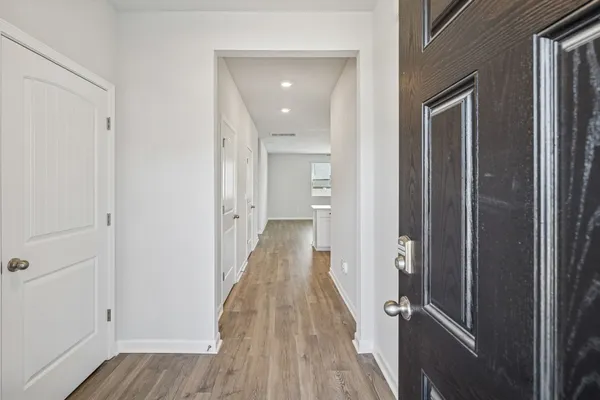 wooden floor in a gallery