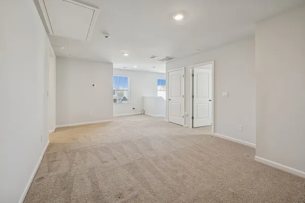 a view of empty room