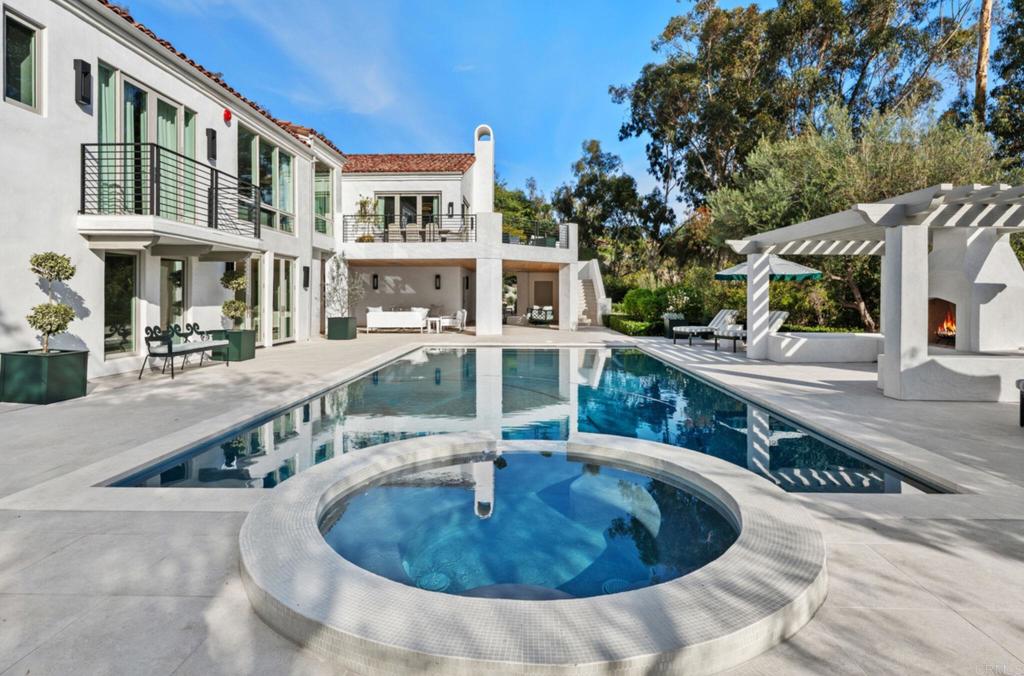 5315 La Crescenta Road Rancho Santa Fe, CA 92067 - Photo 29 of 34 a view of a house with swimming pool