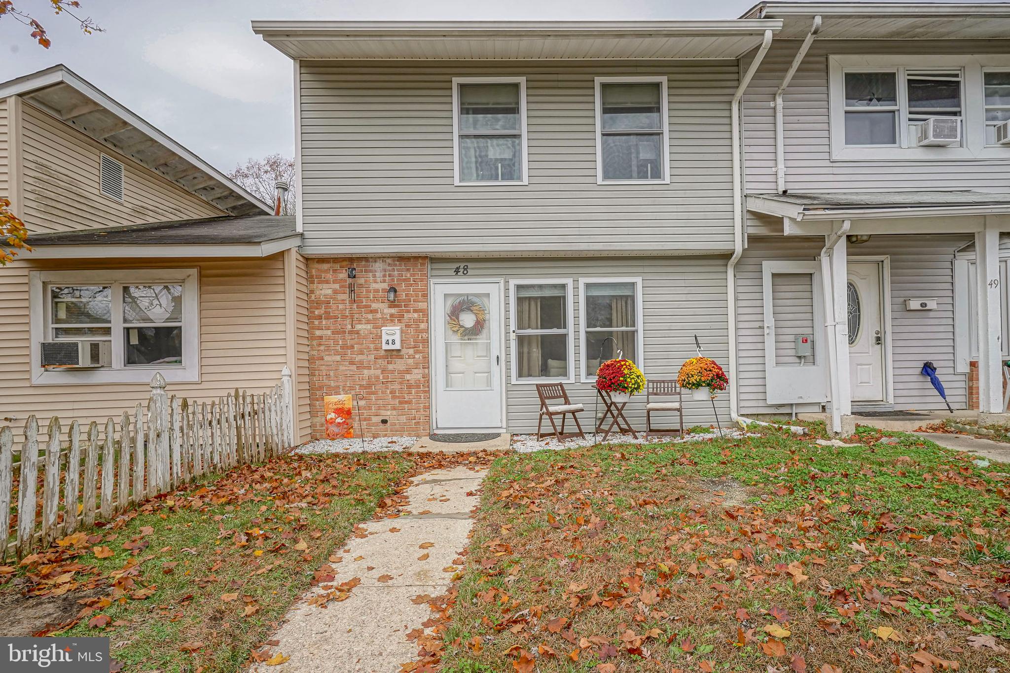 48 Memphis Court Sicklerville, NJ 08081 - Photo 1 of 28 a front view of a house with patio