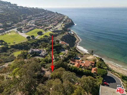 a view of outdoor space and ocean view
