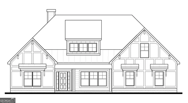 a black and white photo of a living room