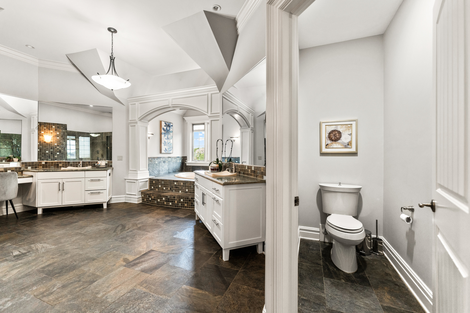 5N155 Prairie Rose Drive St. Charles, IL 60175 - Photo 60 of 148 a bathroom with a toilet sink and mirror