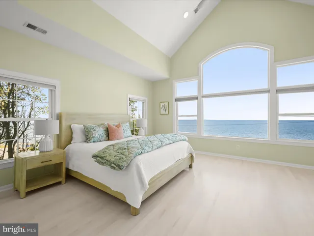 a view of a hallway with entryway