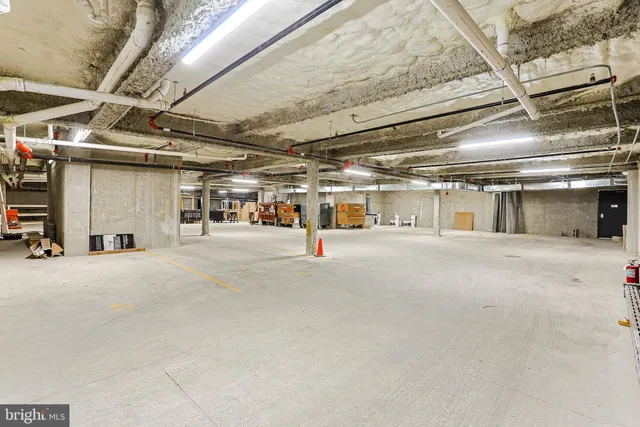 a car parked in front of a building