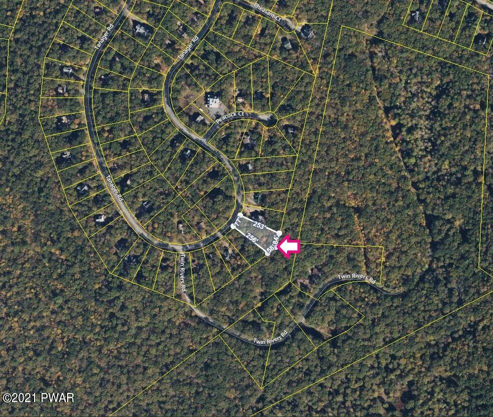 154 Tanager Road Lackawaxen, PA 18435 - Photo 32 of 37 Aerial 2