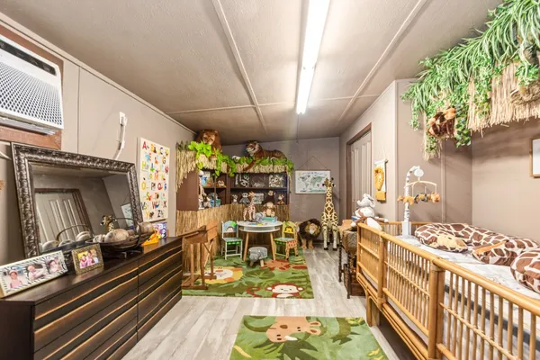 a very nice looking room with a large window