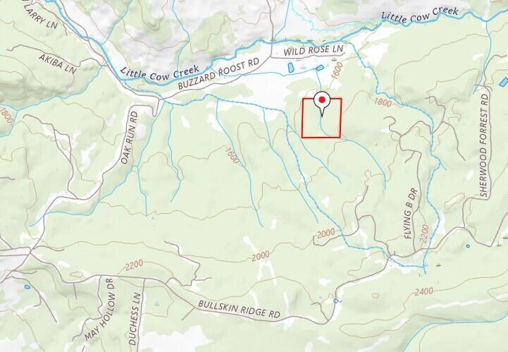 0 Arrow Point Drive Oak Run, CA 96069 - Photo 14 of 14 Screen Shot Topo