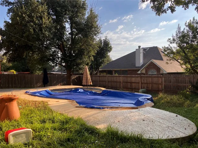 a view of outdoor space and yard