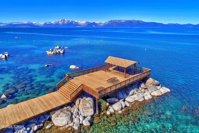a view of a chairs in a patio