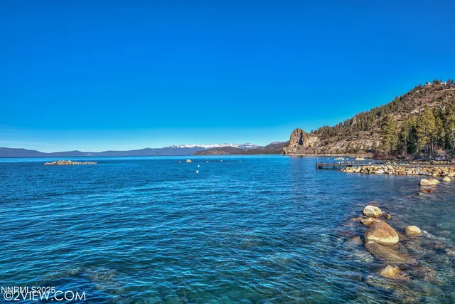 a view of an ocean beach