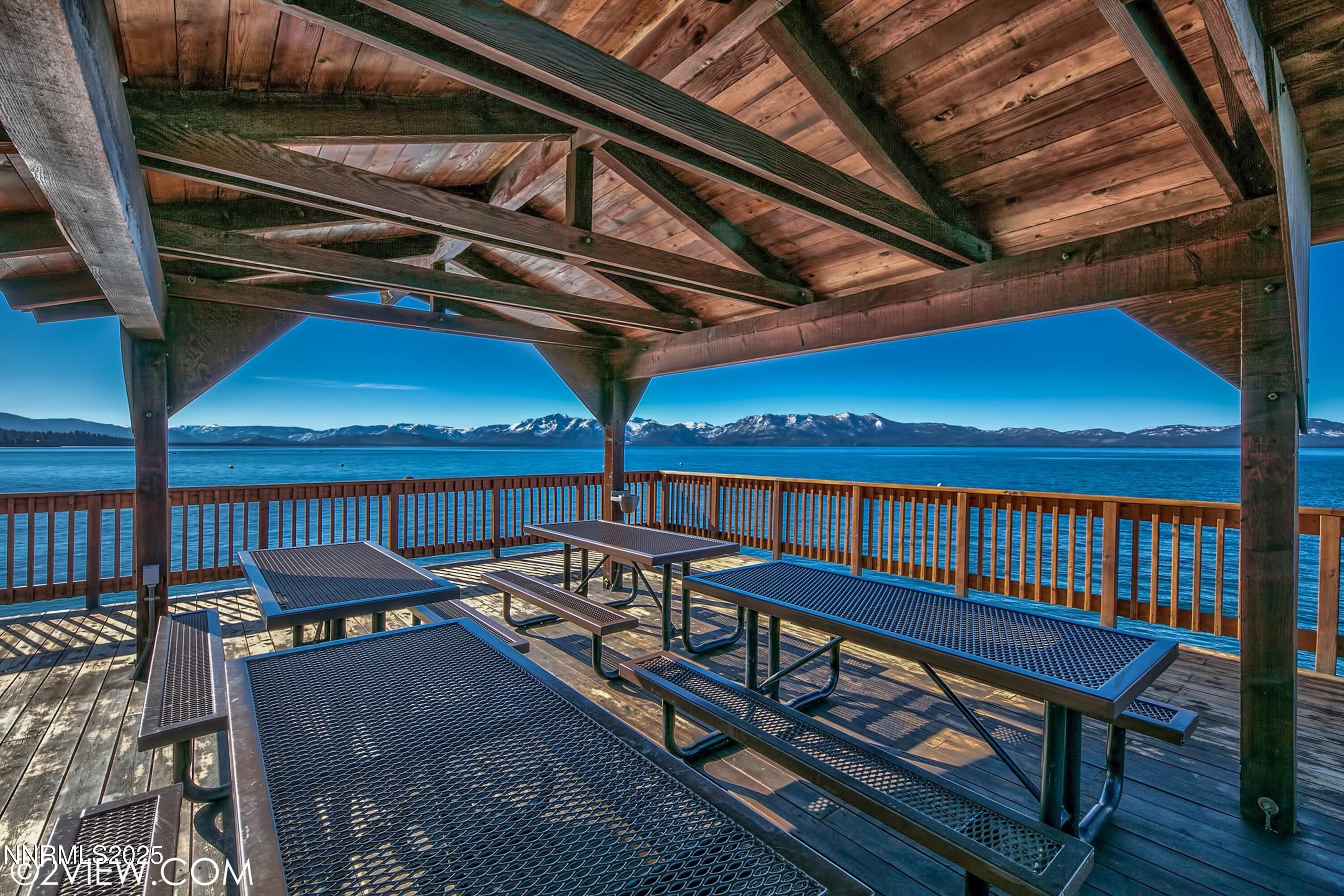 207 Cedar Ridge Drive Zephyr Cove, NV 89448 - Photo 23 of 26 a view of a balcony with chairs