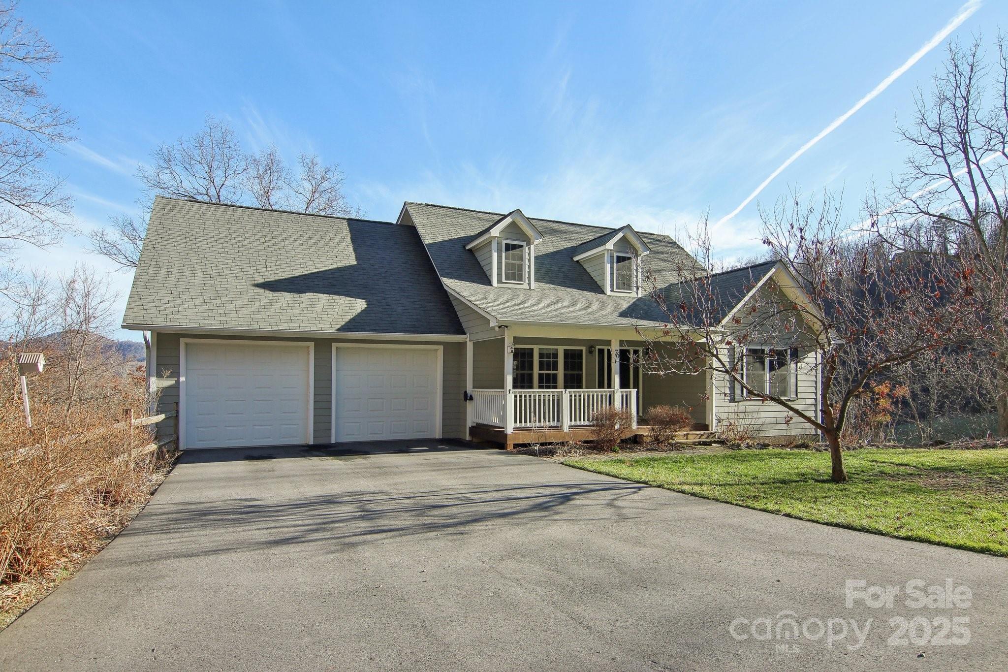 76 Eastern Sky Drive Canton, NC 28716 - Photo 3 of 48 front view of a house with a street