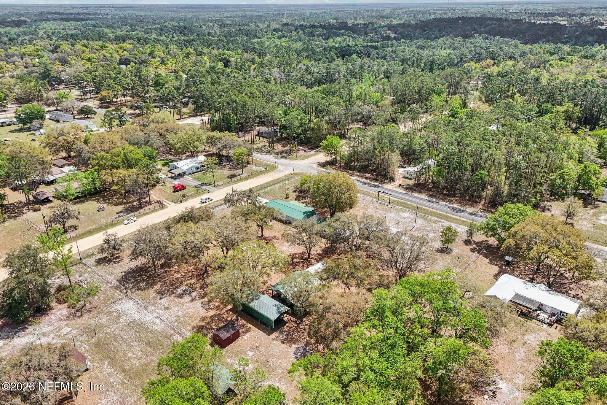 128 Sesame Street Middleburg, FL 32068 - Photo 64 of 66 Aerial- Large Private Lot- Over 2 Acres