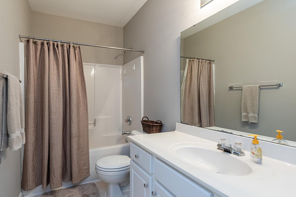 8451 Reedy Ridge Lane Raleigh, NC 27613 - Photo 26 of 30 Full Bath on lower level with tub/shower and lots of storage.
