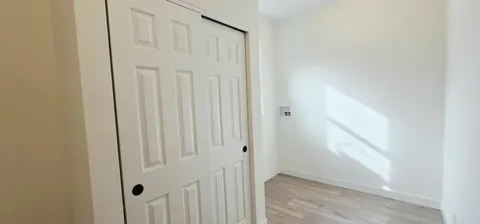 a view of front door