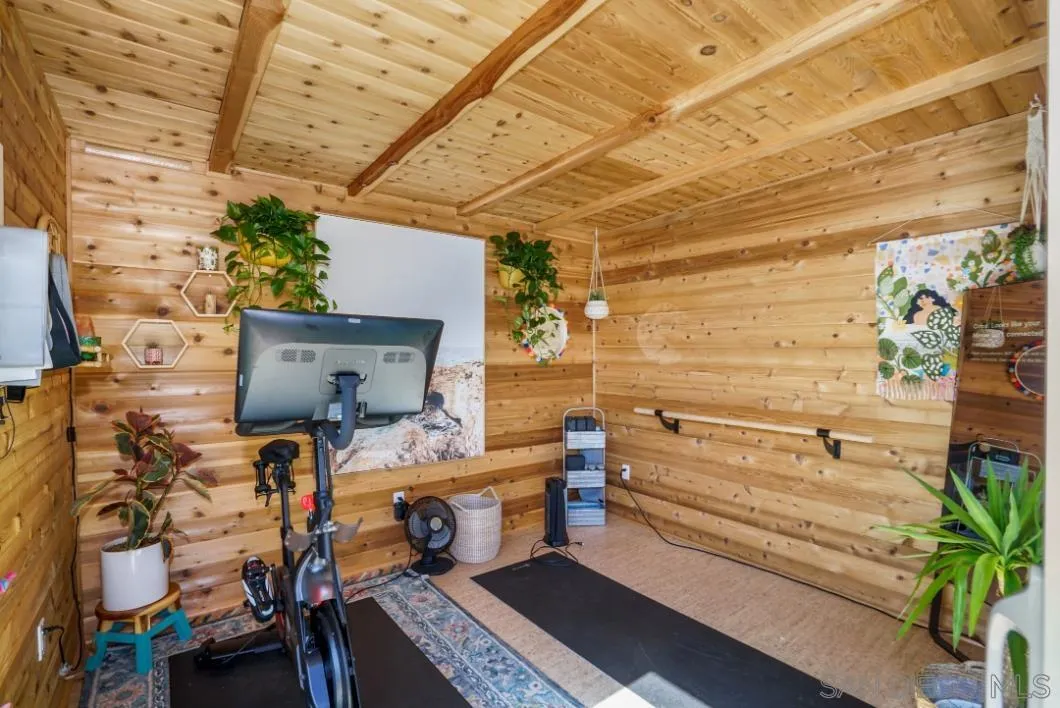 1161 Balour Drive Encinitas, CA 92024 - Photo 31 of 48 a view of workspace with wooden floor