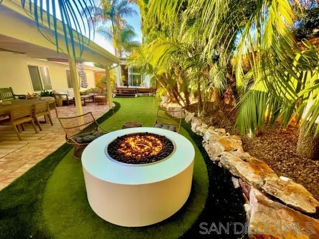 1161 Balour Drive Encinitas, CA 92024 - Photo 43 of 48 a view of a swimming pool with outdoor seating