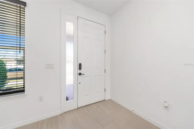 an aerial view of a building