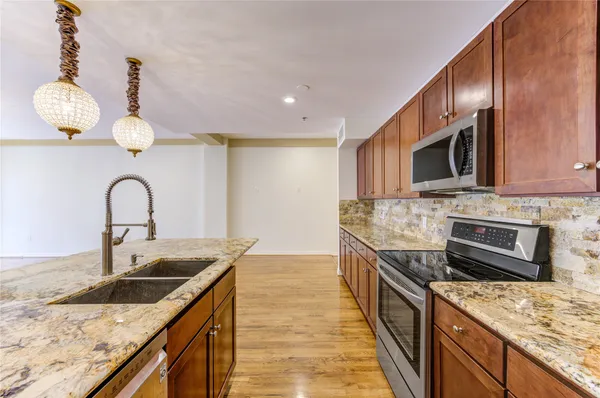 a view of empty room