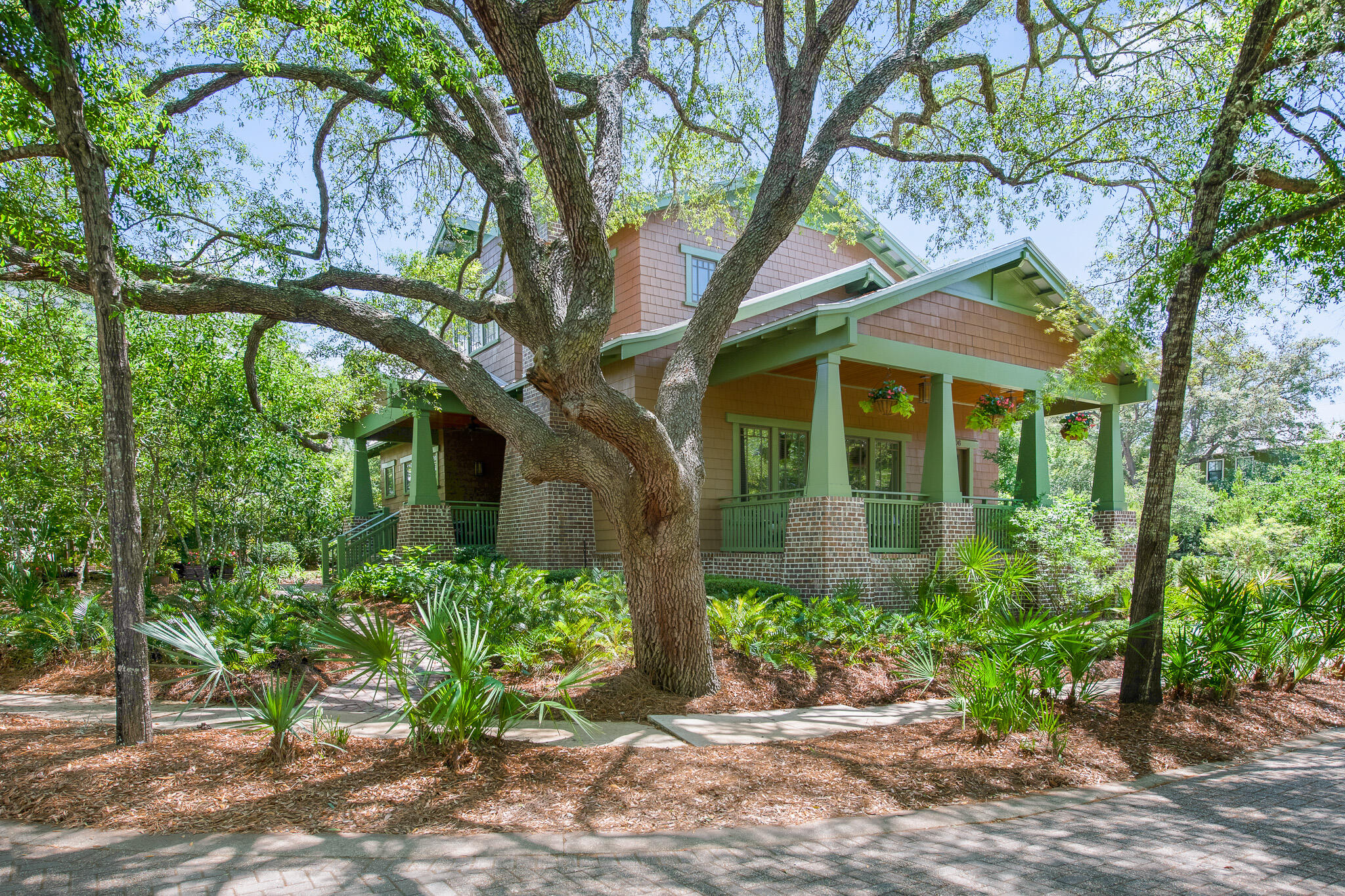 106 Okeechobee West Santa Rosa Beach, FL 32459 - Photo 1 of 53 a front view of a house with garden