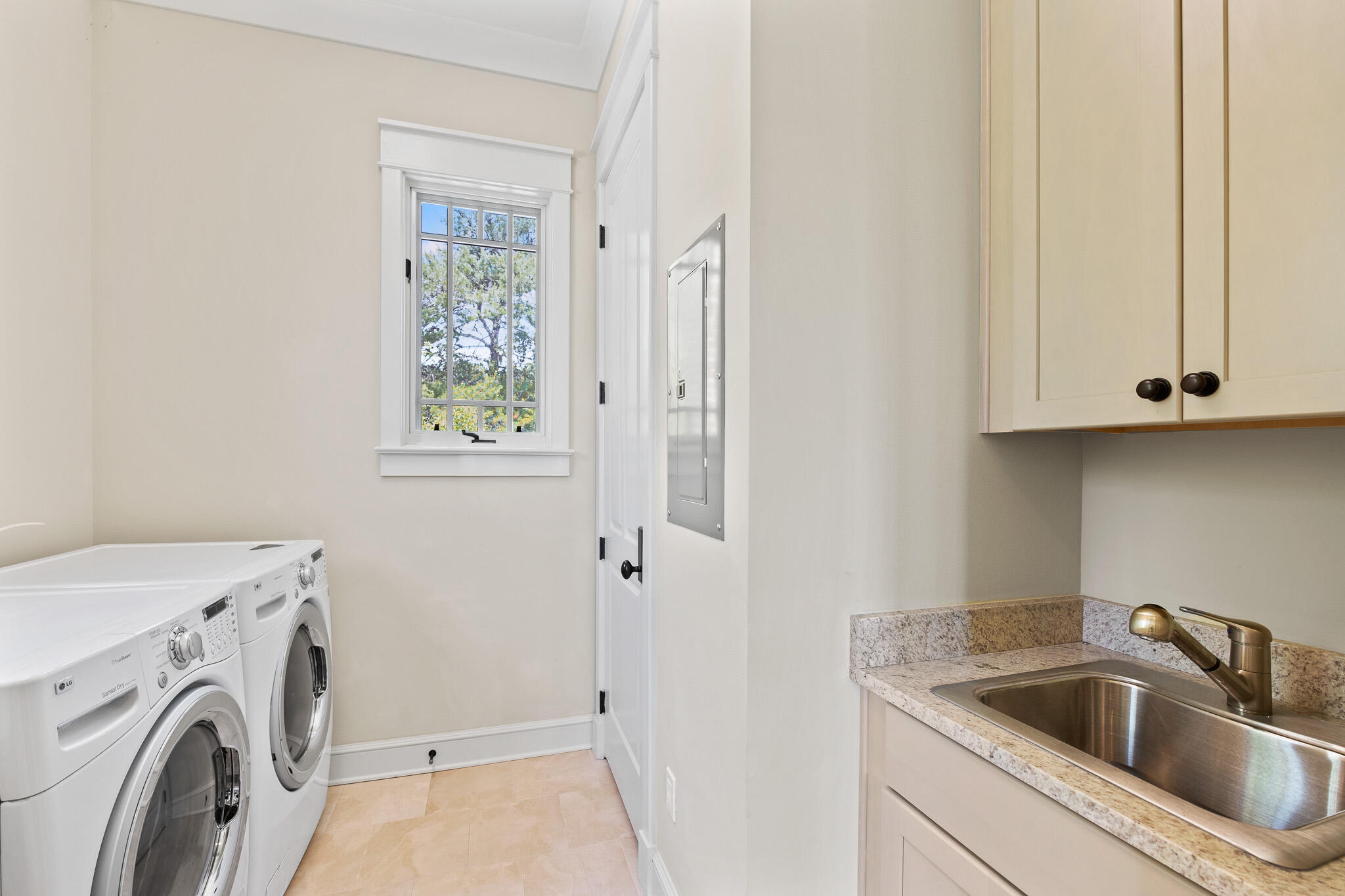106 Okeechobee West Santa Rosa Beach, FL 32459 - Photo 26 of 53 a view of storage and utility room with washer and dryer