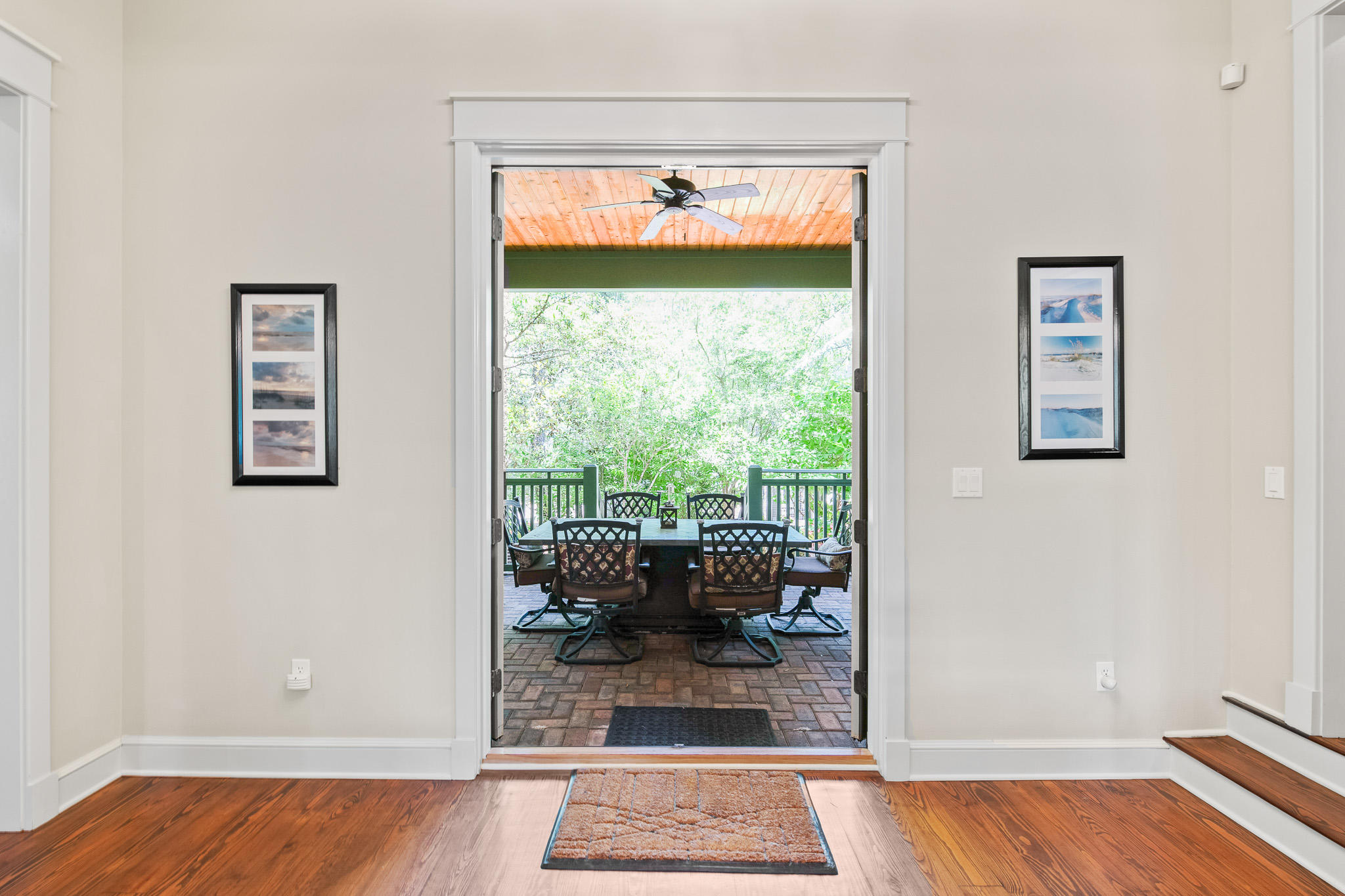 106 Okeechobee West Santa Rosa Beach, FL 32459 - Photo 39 of 53 a view of a room with wooden floor and a rug