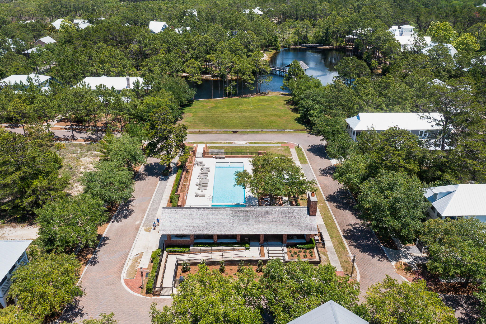106 Okeechobee West Santa Rosa Beach, FL 32459 - Photo 49 of 53 an aerial view of a house