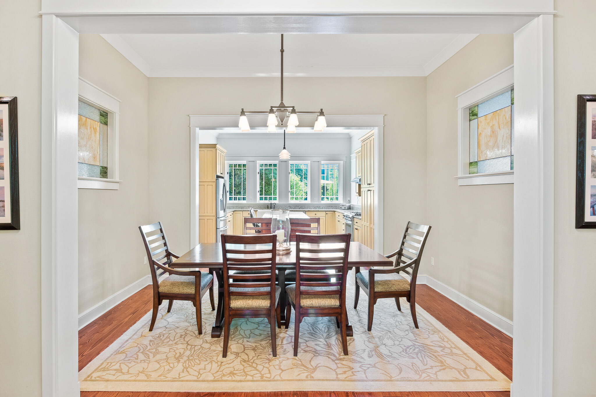 106 Okeechobee West Santa Rosa Beach, FL 32459 - Photo 9 of 53 a dining room with furniture and window