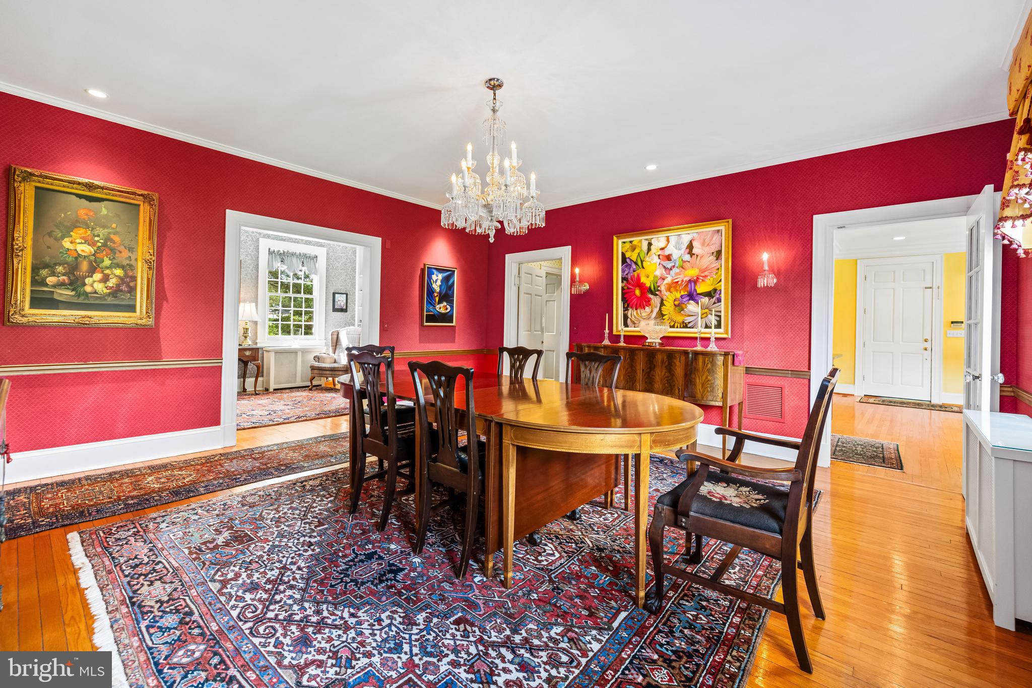 508 Hampton Lane Baltimore, MD 21286 - Photo 15 of 74 a view of a dining room with furniture and window