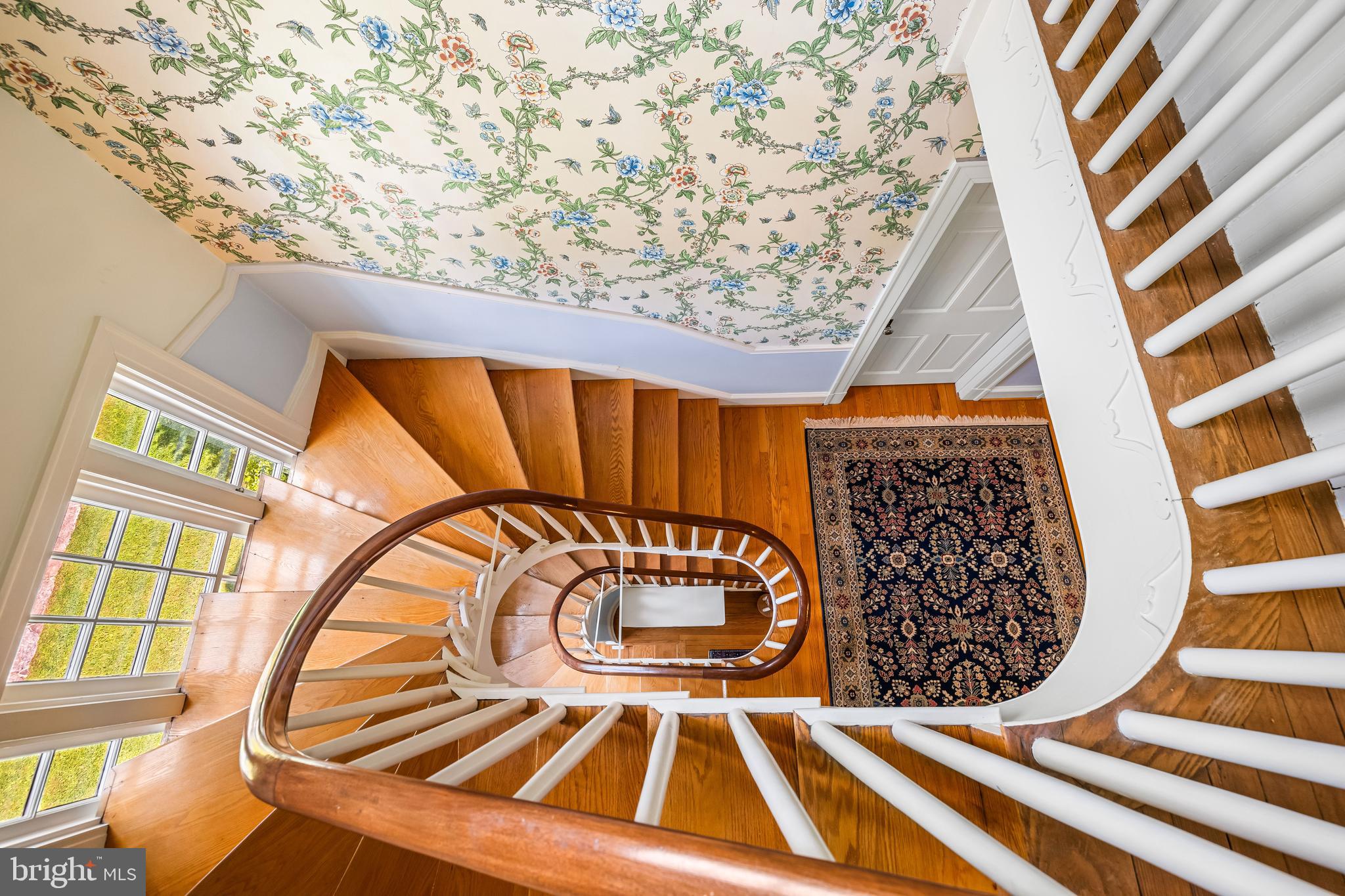 508 Hampton Lane Baltimore, MD 21286 - Photo 48 of 74 a view of staircase with a rug
