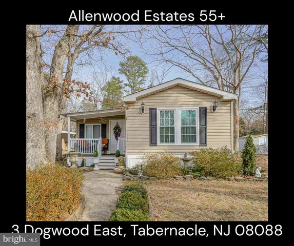 $135,000 | 3 Dogwood East, Tabernacle, NJ 08088