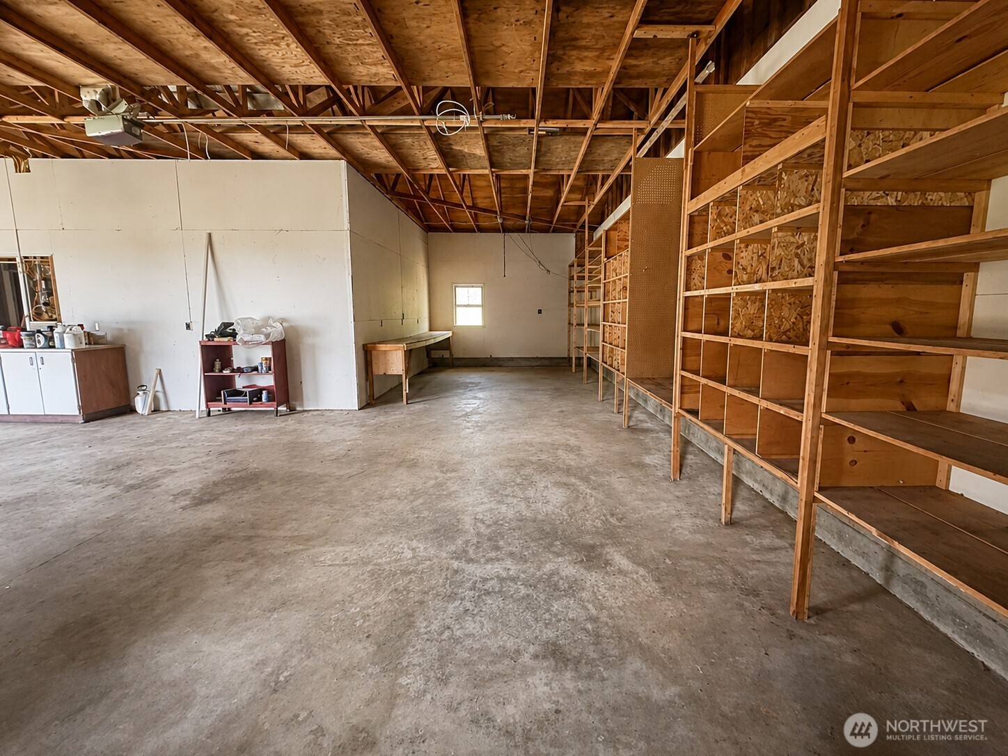 2154 Cranberry Road Grayland, WA 98547 - Photo 31 of 38 a view of a room with wooden walls