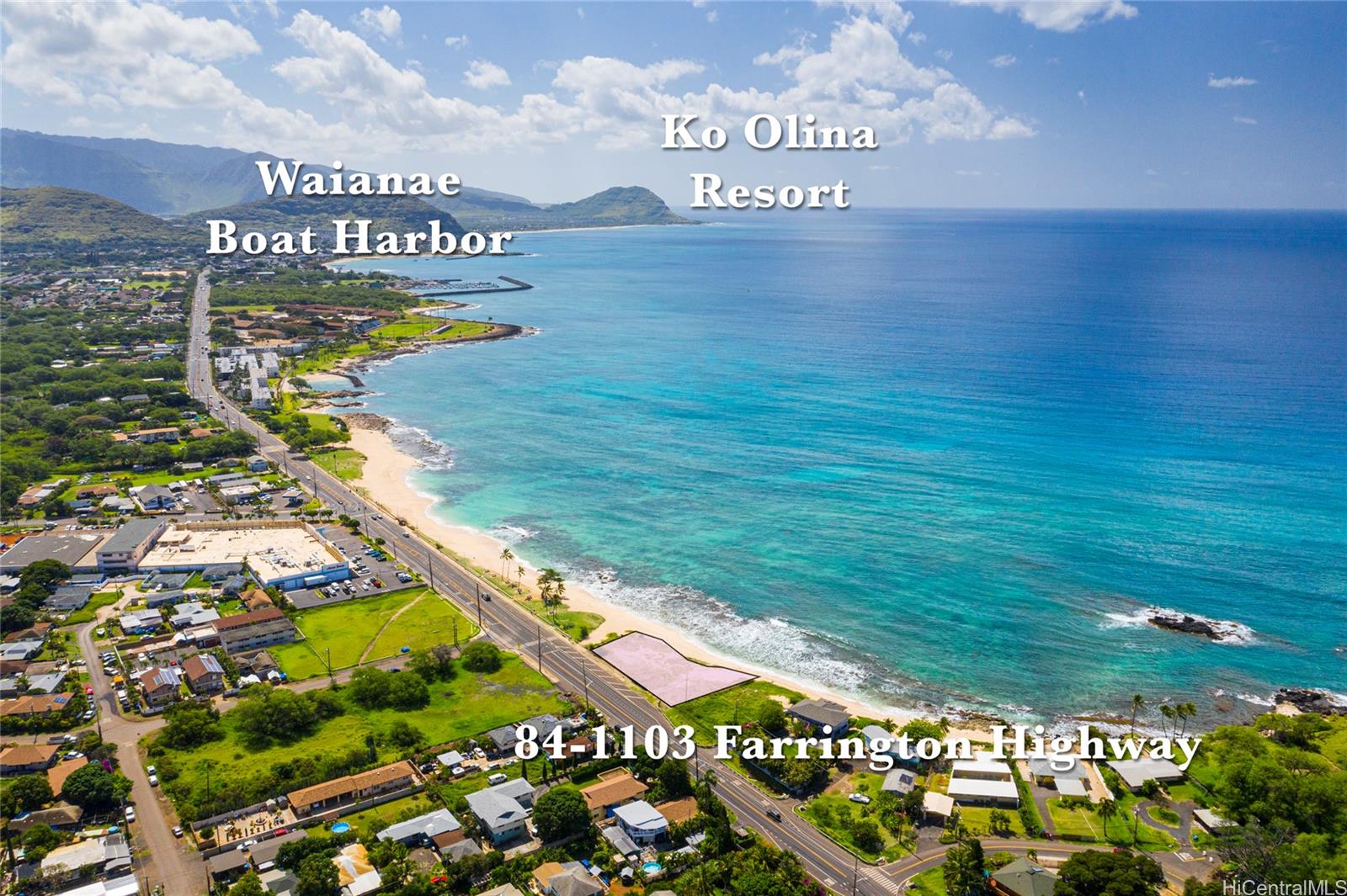84-1101 Farrington Highway Waianae, HI 96792 - Photo 3 of 14 lines illustrates all three lots