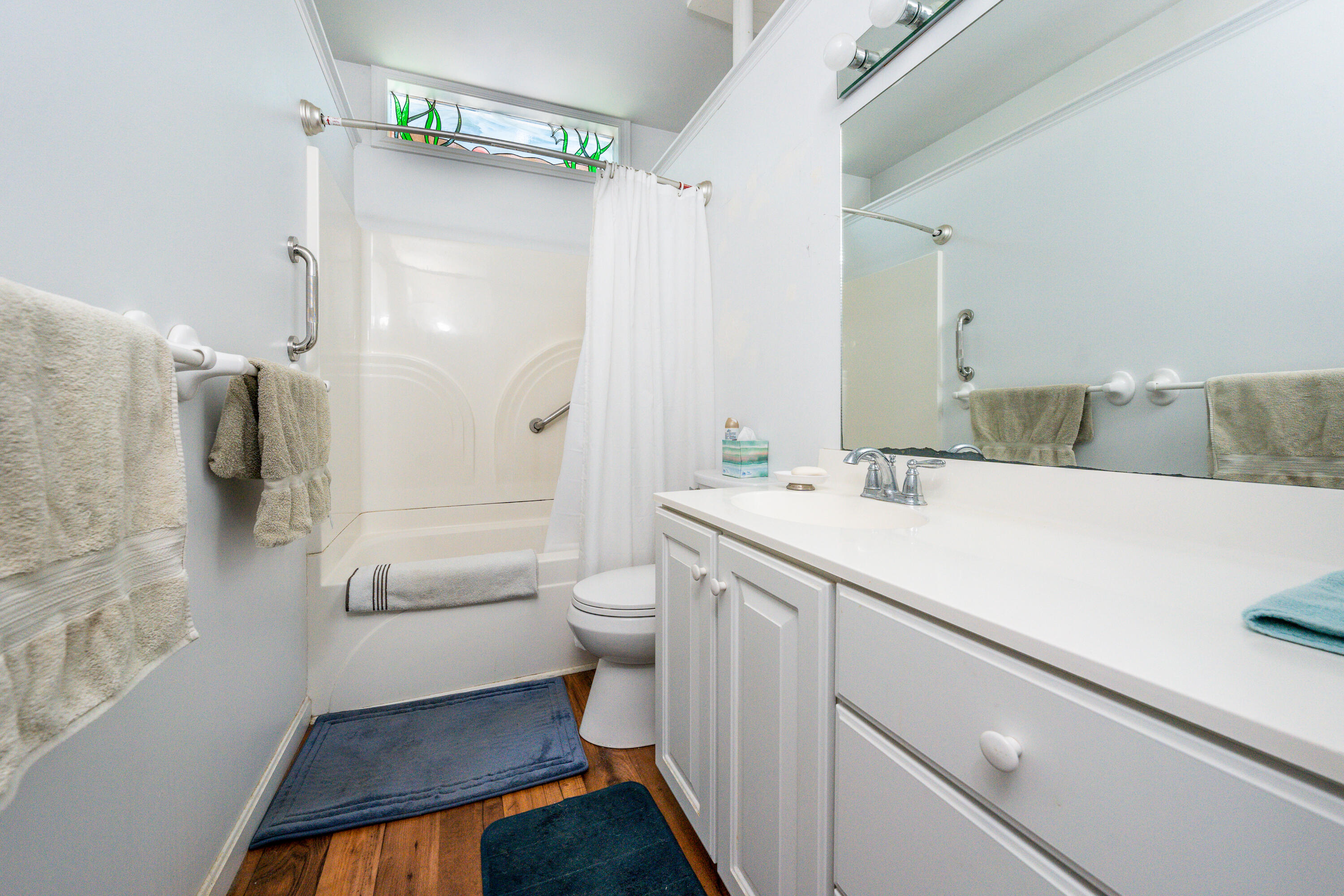 40 Seabrook Road Hyannis, MA 02601 - Photo 14 of 45 a bathroom with a sink a toilet and shower