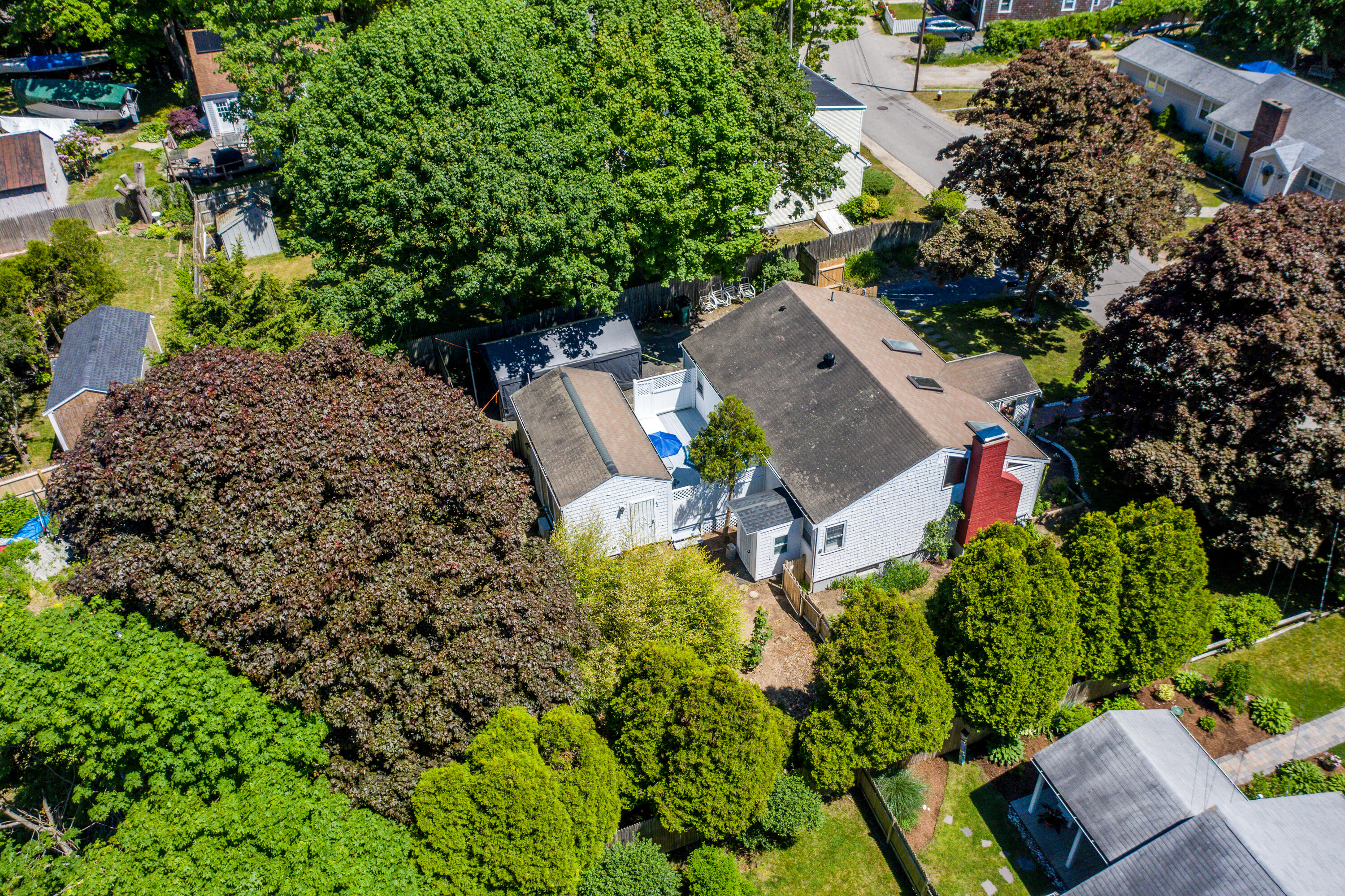 40 Seabrook Road Hyannis, MA 02601 - Photo 38 of 45 an aerial view of a house with a yard