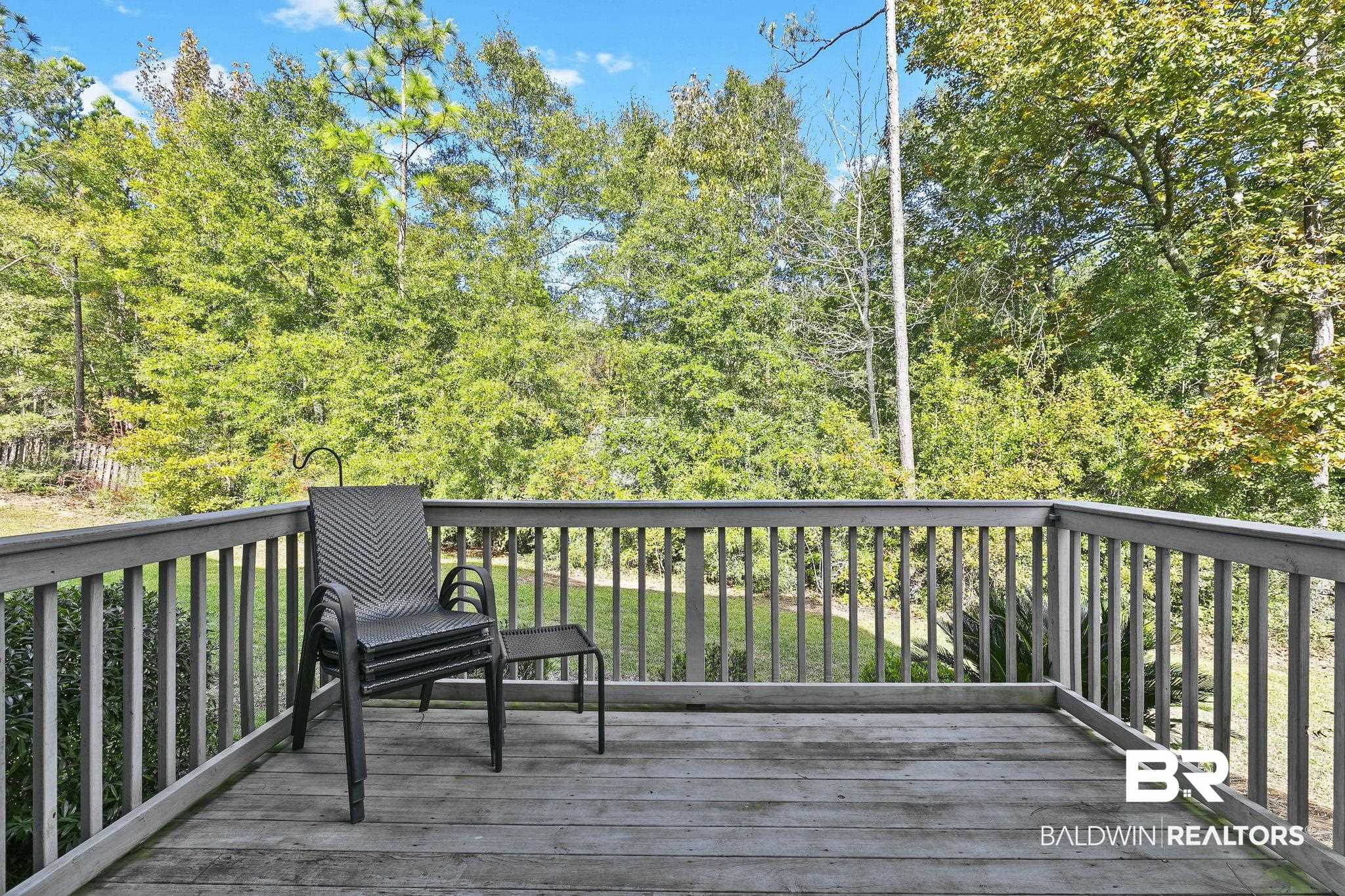 6867 Spaniel Drive, Unit B Daphne, AL 36527 - Photo 25 of 36 Wooded View from Back Deck