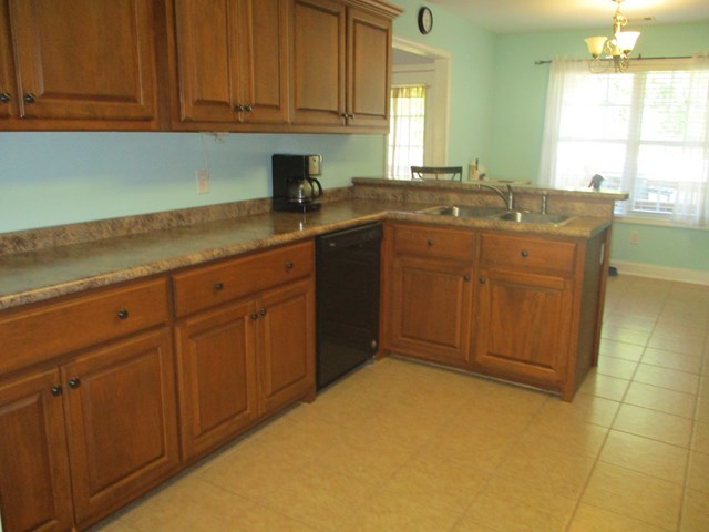 116 Nealys Way Haddock, GA 31033 - Photo 6 of 20 a kitchen with sink and cabinets