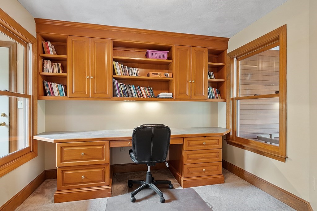 2 Sunset Ridge Lexington, MA 02421 - Photo 35 of 39 a view of a workspace with furniture and a window