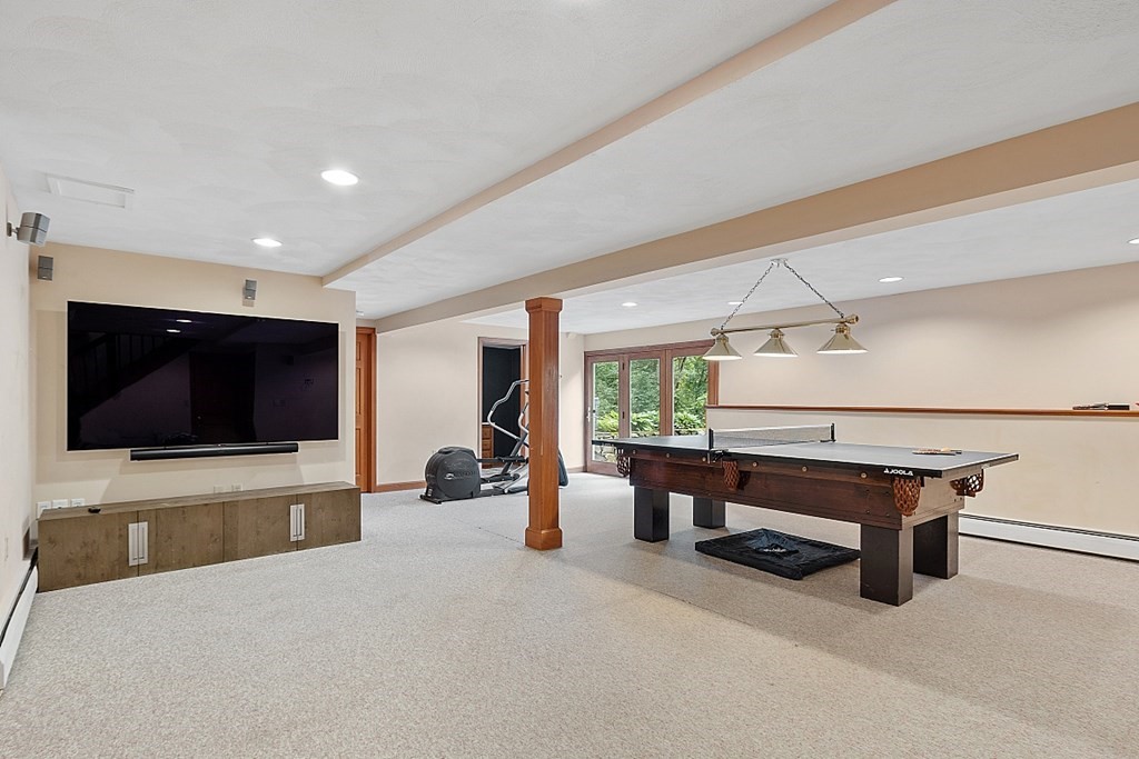 2 Sunset Ridge Lexington, MA 02421 - Photo 38 of 39 a living room with furniture and a flat screen tv