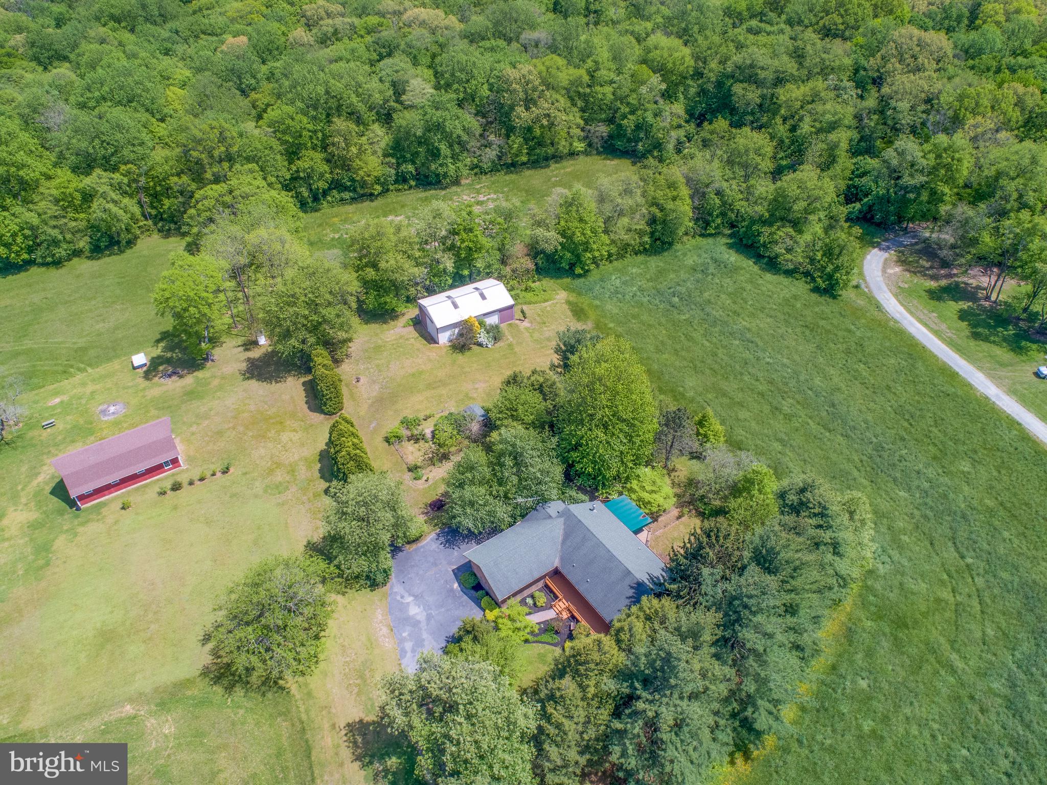 132 Union Church Road Elkton, MD 21921 - Photo 39 of 41 an aerial view of a house with a yard