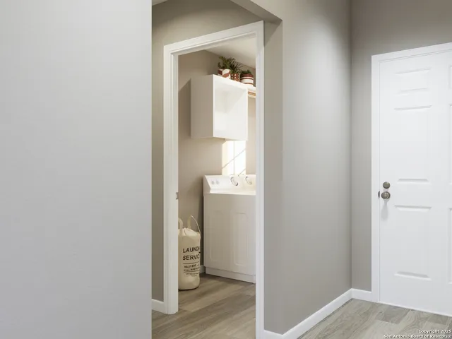 wooden floor in a gallery