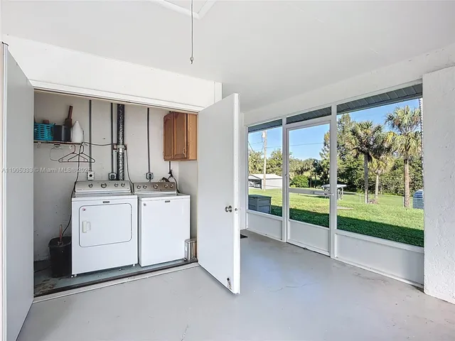 a room with storage and utility