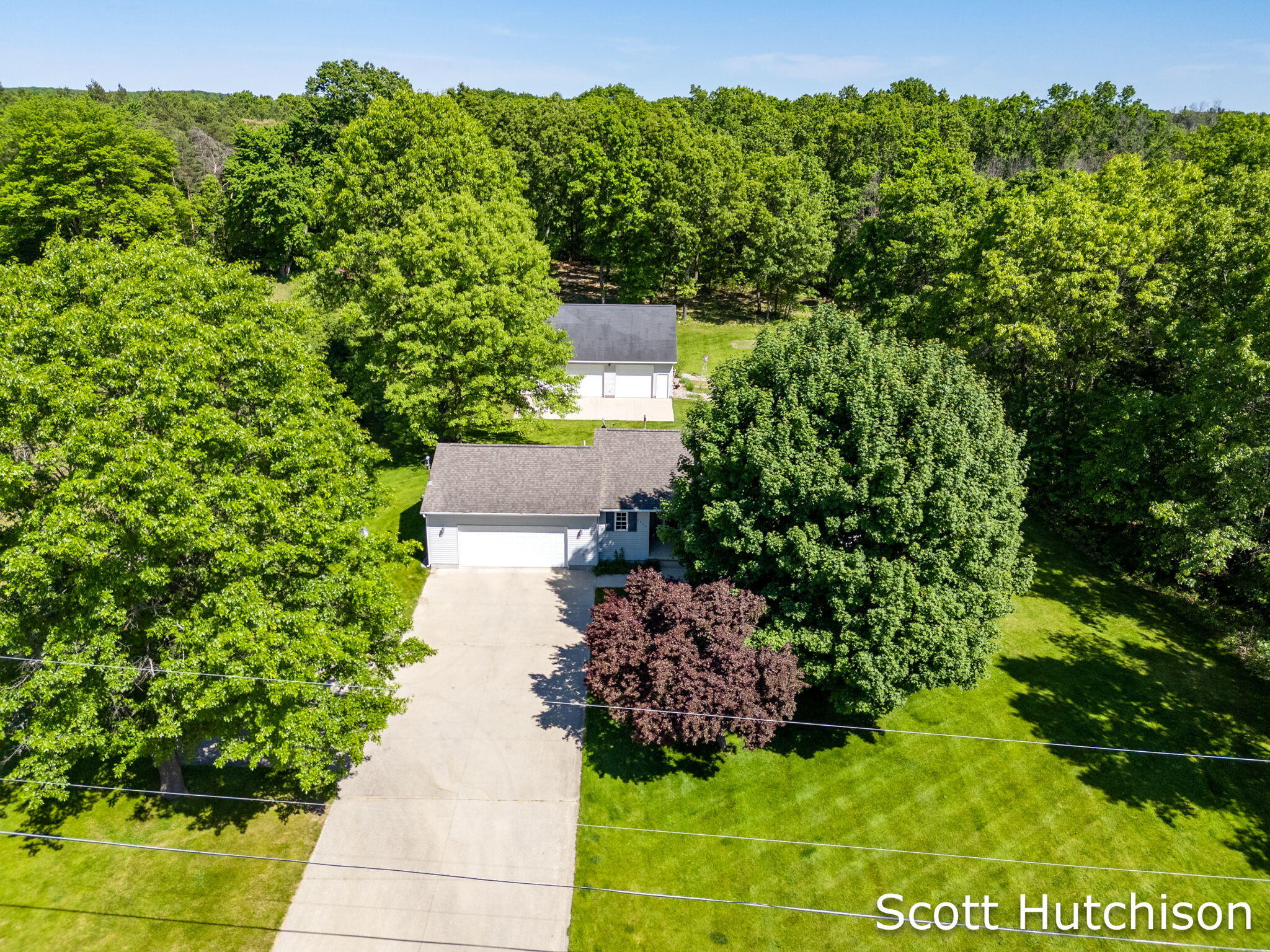 3439 Johnson Road Gowen, MI 49326 - Photo 46 of 53 13-web-or-mls-3439 Johnson Rd aerial-12