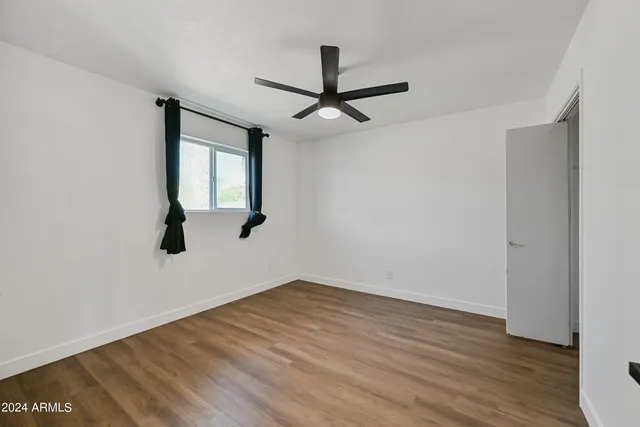 wooden floor in an empty room