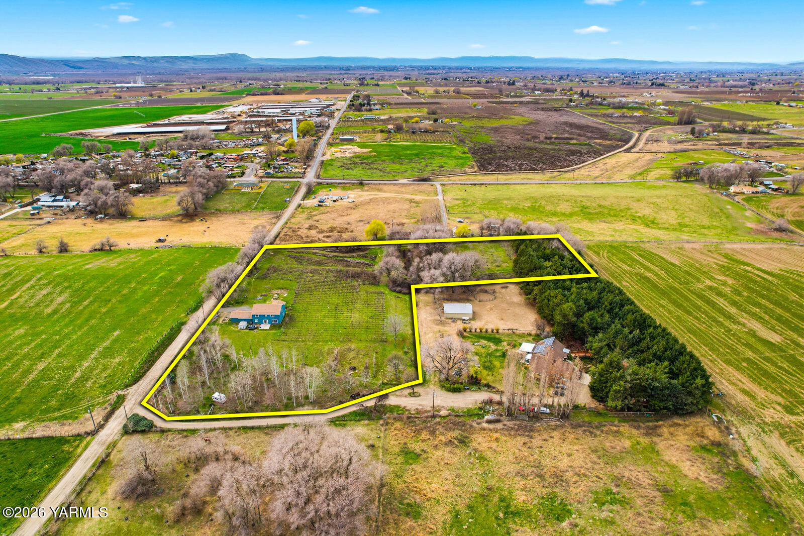 1191 Nelson Road Granger, WA 98932 - Photo 26 of 29 26 Aerial view 3