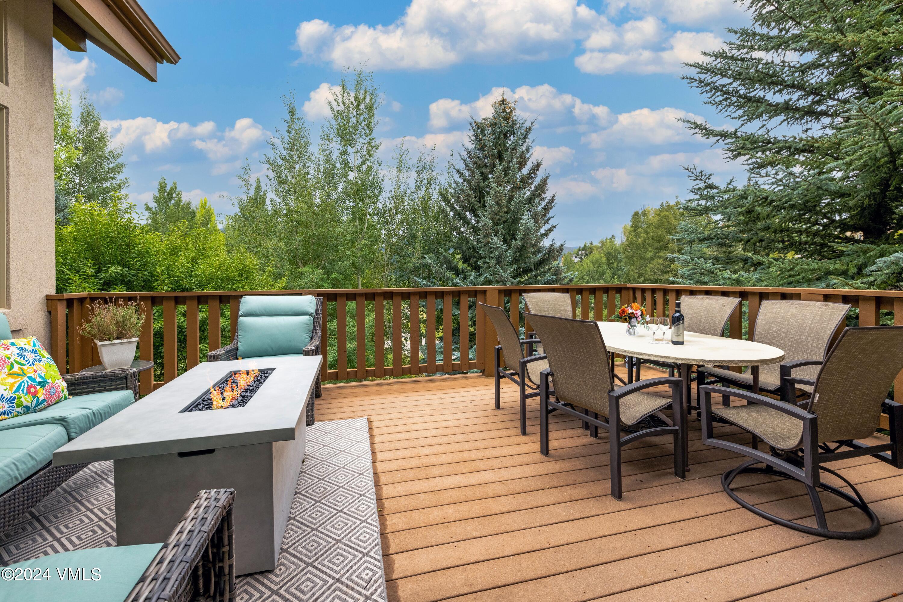 1790 Winslow Road, Unit W Edwards, CO 81632 - Photo 3 of 25 1792_winslow_rd_exterior_deck_with flame