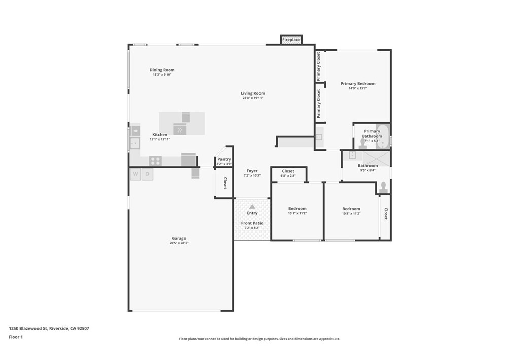 1250 Blazewood Street Riverside, CA 92507 - Photo 29 of 29 a picture of a bathroom with a shower