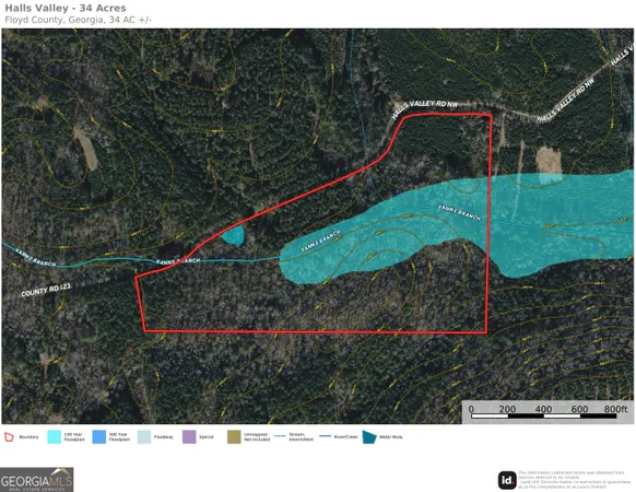 $236,300 | 34-acres Halls Valley, Rome, GA 30165
