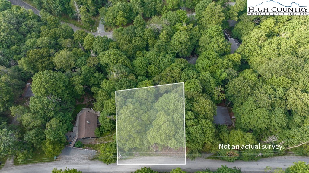 907 Charter Hills Road Beech Mountain, NC 28604 - Photo 6 of 17 an aerial view of a house
